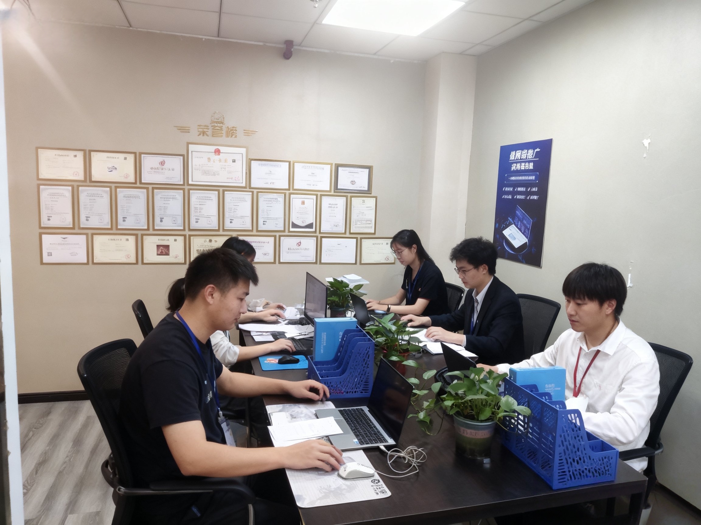 网推传媒有限公司办公与协作实拍